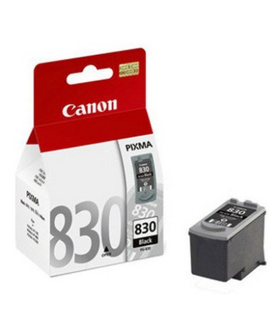 Canon PG-830 PG 830 PG830 Black Original Ink Cartridge - for iP1880 / MP145 / MP228 / MP476 / MX308 / MX318