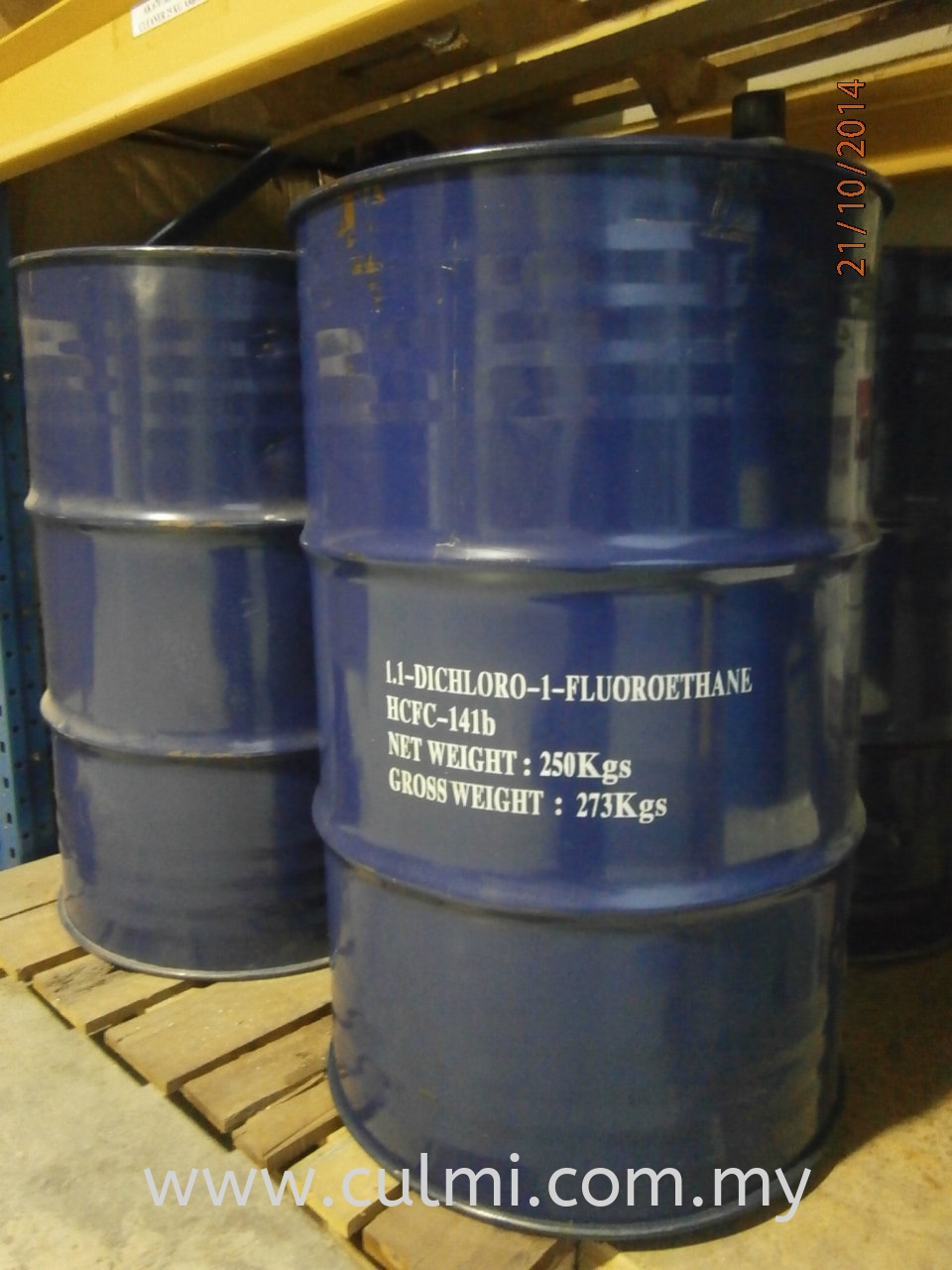 R141B X 250KGS GRADE A REFRIGERANT GAS