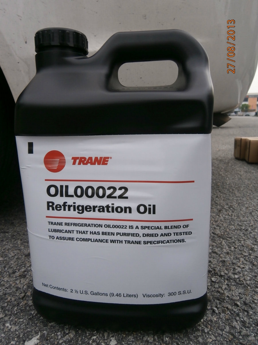 TRANE (CVHE590&260) OIL 0022 COMP OIL X 2.5USG
