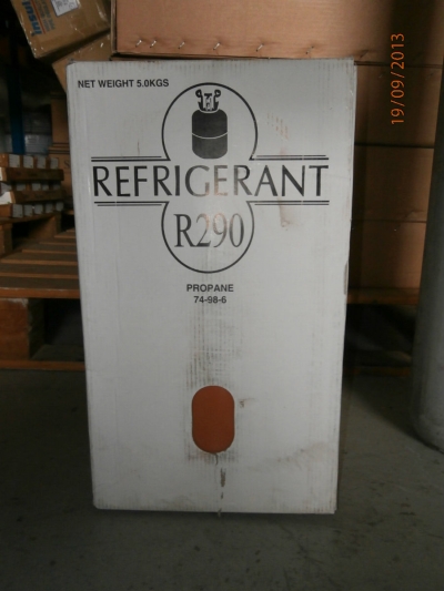 R290 X 11.0LBS (5.0KG) REFRIGERANT GAS (CHINA) (DISPOSABLE CYLD)