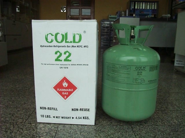 COLD 22 Hydrocarbon Refrigerant (4.54kg)