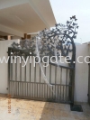 Wrought Iron Swam Main Gate Wrought Iron Swam Main Gate