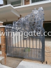 Wrought Iron Swam Main Gate Wrought Iron Swam Main Gate