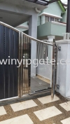 Stainless Steel Folding Gate and Fully Aluminum Plate Stainless Steel Folding Gate and Fully Aluminum Plate