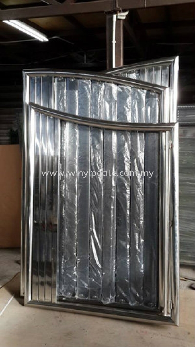 Stainless Steel Folding Gate and Fully Aluminum Plate