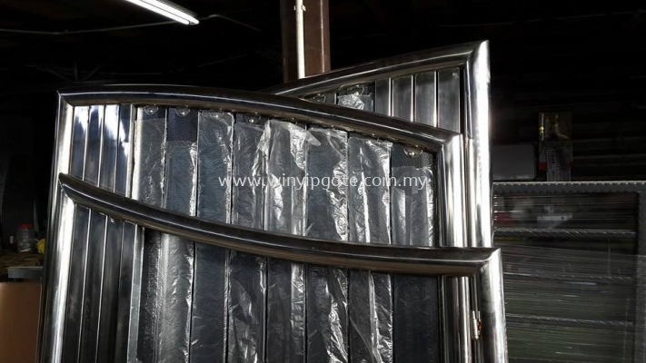 Stainless Steel Folding Gate and Fully Aluminum Plate