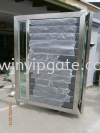 Stainless Steel Folding Gate 16' and Aluminum Plate Stainless Steel Folding Gate and Aluminum Plate