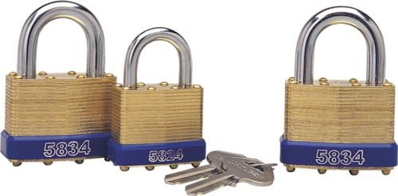 Padlocks, Laminated Brass 40mm MTL9505824K