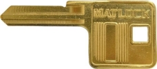 Padlocks, Weather-Resistant - Shrouded Shackle Key Blank MTL9509970K Padlocks Matlock