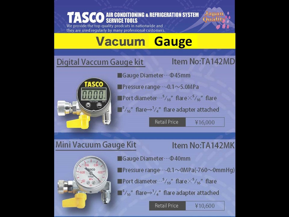 TASCO Vacuum Gauge