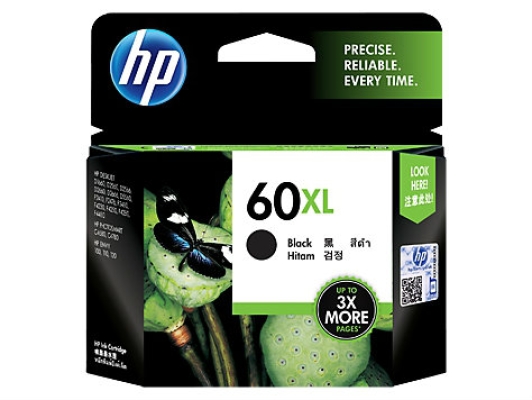 HP 60XL - CC641WA XL Black Ink