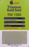 TITANIUM GOLD 5 MIL RONO SECURITY FILM