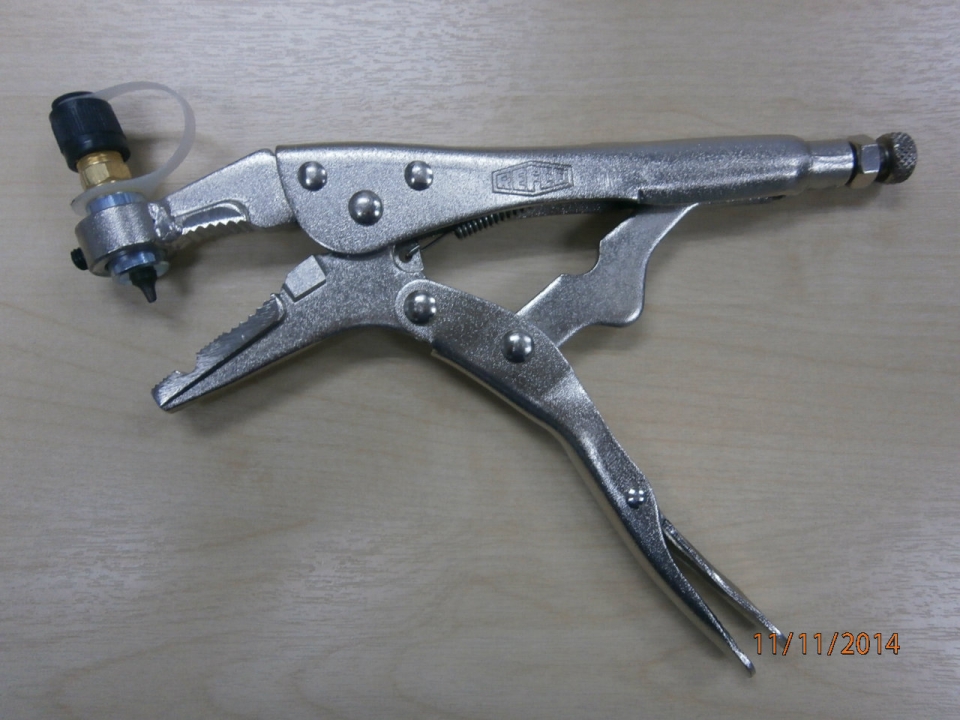 REFCO 14210 1/4" TUBE PIERCING PLIER (RECOVERY-SERVICE PIERCING PLIER)