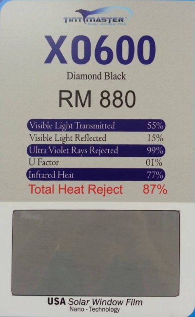 XO-600 DIAMOND BLACK 2 MIL
