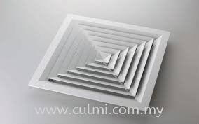 Prudentaire G.I S/A Ceiling Diffuser c/w OBD
