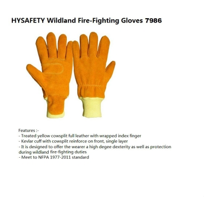 Hysafety Fireman Glove