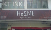He & Me 3D Led Signboard L.E.D Light Box Signboard / Signage