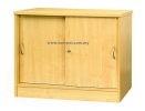 Sliding Door Low Cabinet Filing Cabinet Workspace Filing - Storage