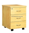 3D Mobile Pedestal Mobile Pedestal Workspace Filing - Storage