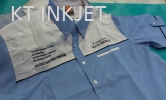 F104 Unisex (Front View) Material : 65% Polyester 35% Viscose Size : S - 3XL Colour : LT.Blue/White (P/Black) Embroidery T- Shirt / Uniform
