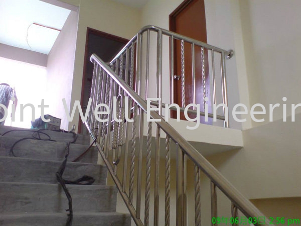 Stainless Steel Stair Handrail Full Stainless Steel Stainless Steel Stair Hand Railing