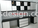 BOOK CABINET / DESK TABLE johor bahru Desk / Book Cabinet Design