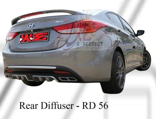 Hyundai Elantra MD 2011 Rear Diffuser 