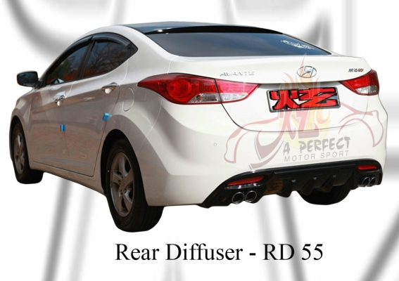 Hyundai Elantra MD 2011 Rear Diffuser 