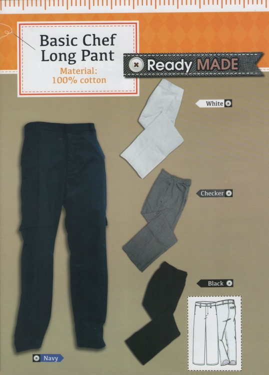 Basic Chef Long Pant