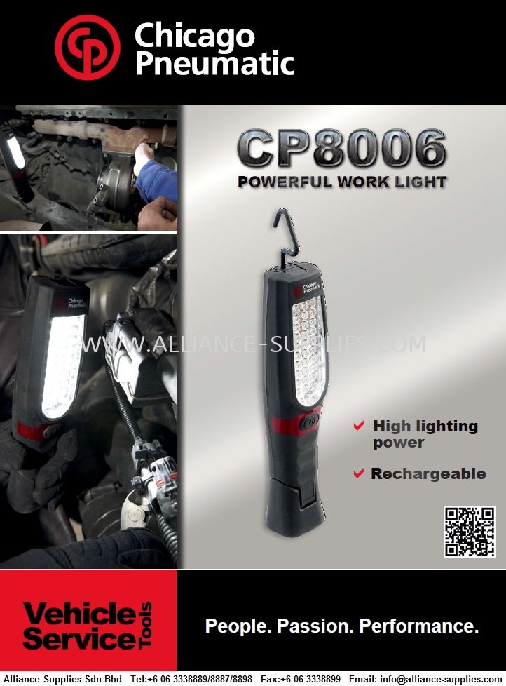 CHICAGO PNEUMATIC(CP) POWERFUL LED WORK LIGHT