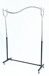 402007 - GARMENT RACK 1-032 (4' RD WAVE) Garment Rack GARMENT RACKS