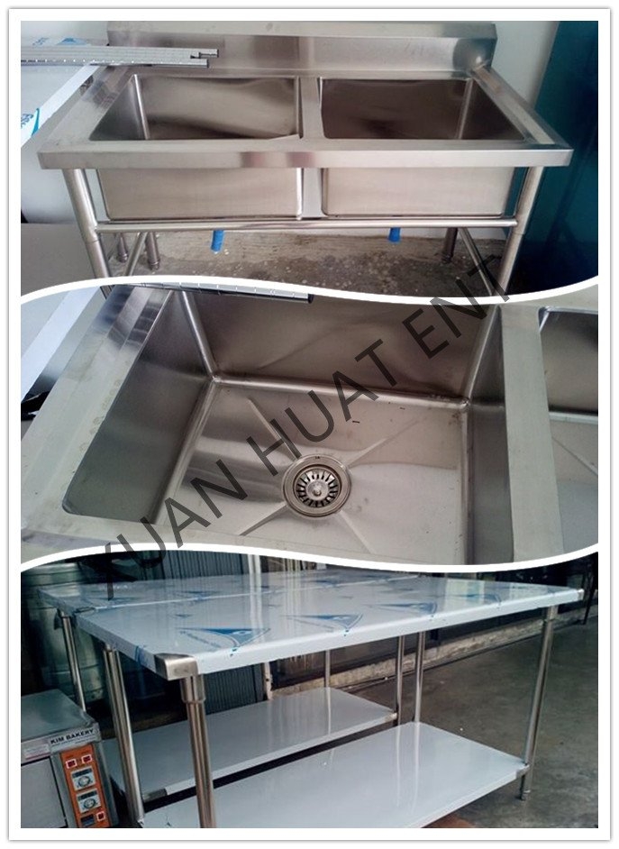 ׸ϴ/׸/STAINLESS STEEL DOUBLE SINK/ STAINLESS TABLE