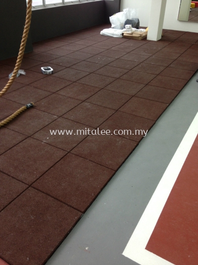 Rubber Tile 25mm