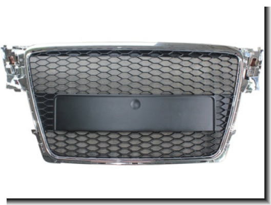 Audi A4 B8 RS Front Grill Chrome / Black