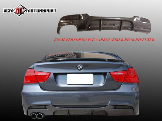 BMW E90 LCI Performance Rear Diffuser