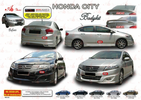 Honda City AM Style Bodykit