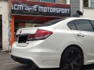 Honda Civic FB SI Conversion Rear Trunk and Taillight Civic 2012 (Ninth Generation) Honda