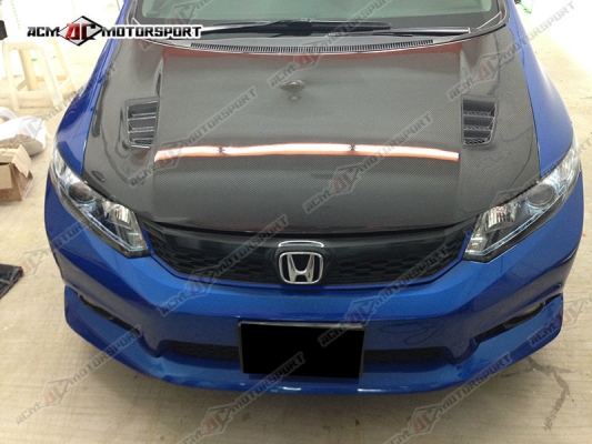 Honda Civic 2012 Mugen RR Carbon Hood