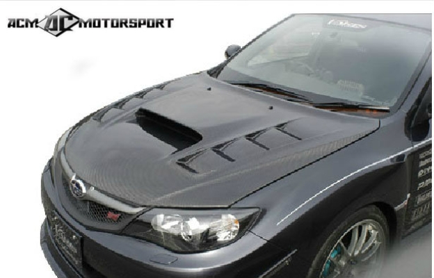 Subaru STI GRB Varis Front Hood