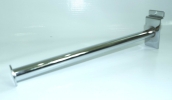 861601-861602 HORIZONTAL SLATWALL ROD w M/PLATE STOPPER SLATWALL ACCESSORIES