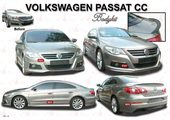 Volkswagen Passat CC AM Style Bodykit