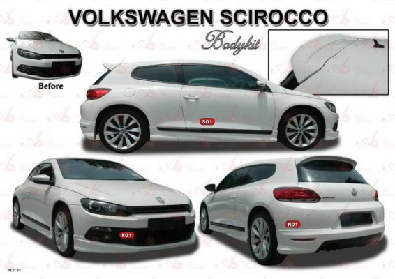 Volkswagen Scirocco AM Style Bodykit