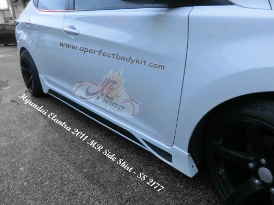 Hyundai Elantra 2011 MR Style Side Skirt 