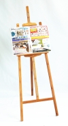 604104 - POSTER STAND / EASEL (XJ-B068) BAMBOO TRIPODS BANNER STANDS