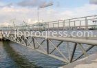 Steel Structure Works Steel Linkway / Overhead Bridges General Metal Fabrication
