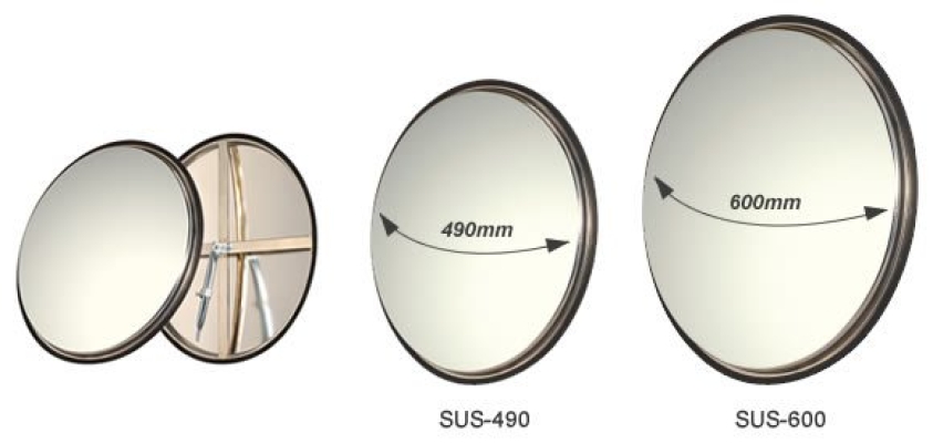 720001-720002 SS CONVEX MIRROR