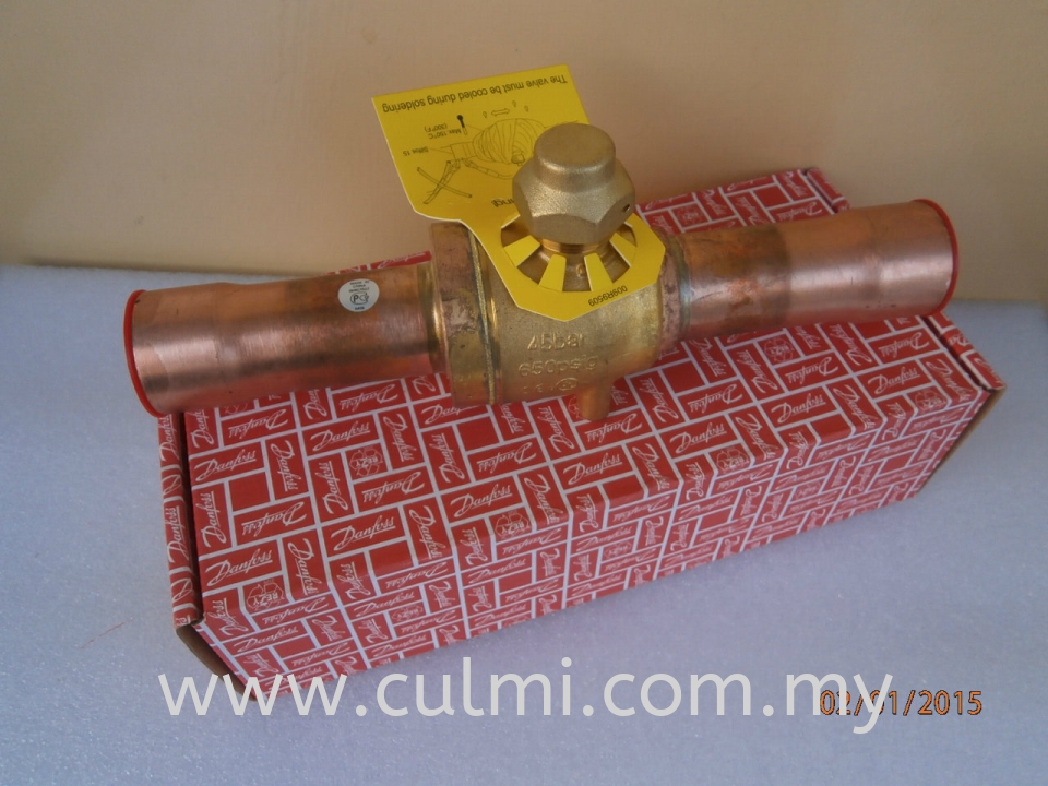DANFOSS BALL VALVE (SHUT-OFF VALVE) BRAZING TYPE