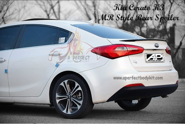 Kia Cerato K3 MR Style Rear Spoiler 