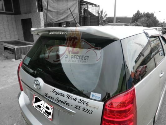 Toyota Wish 2006 Rear Spoiler 