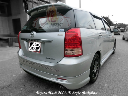 Toyota Wish 2006 K Style Bodykits 